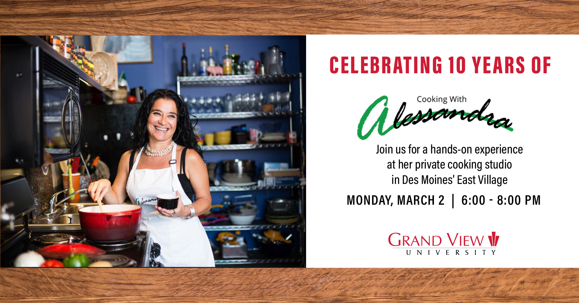 Cooking with Alessandra